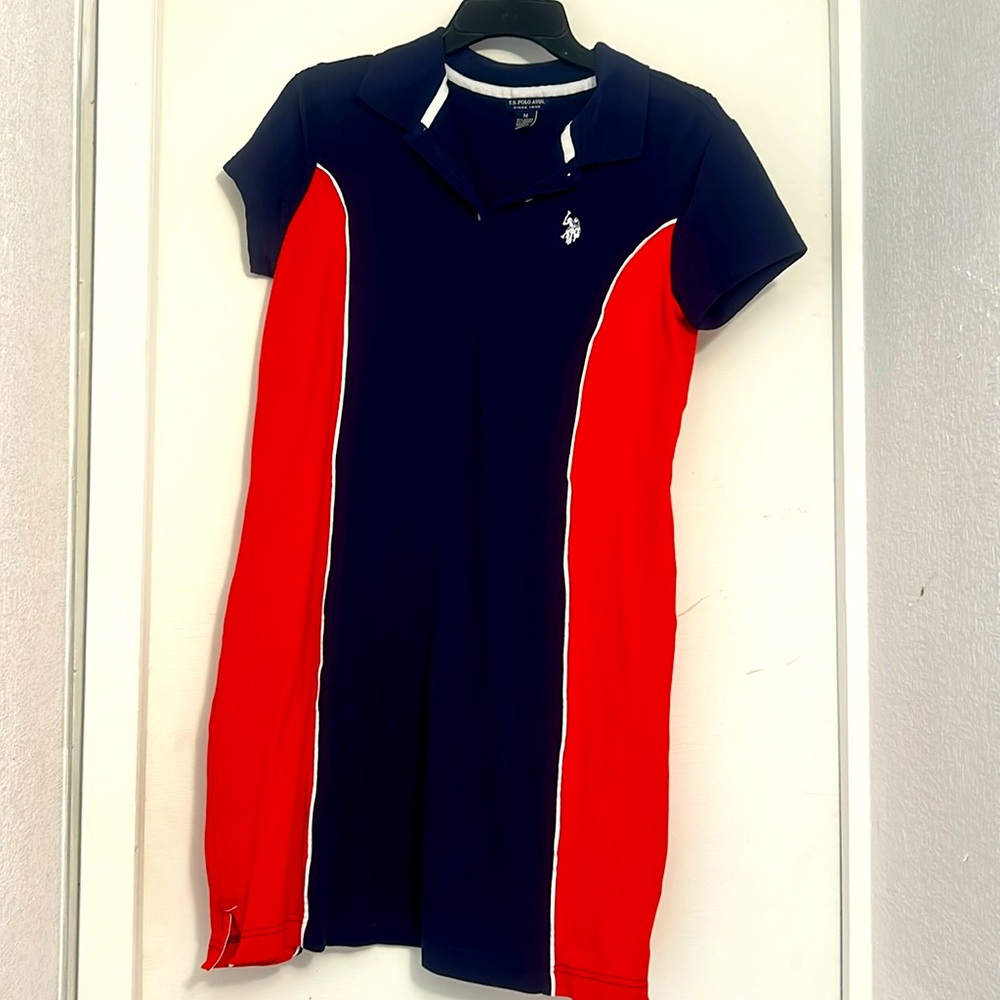 Polo brand dress pull over shirt material